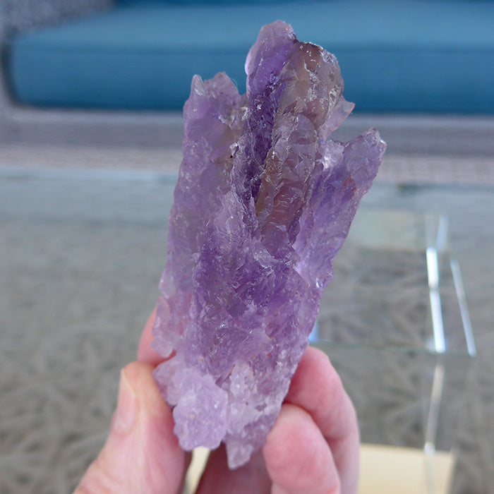 Rainbow Ametrine Triple Fold Goddess Specimen