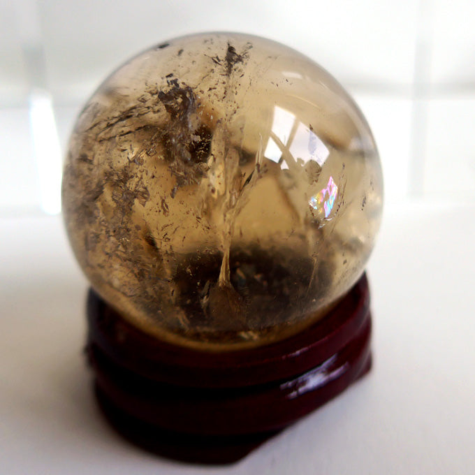 Citrine Rainbow Sphere