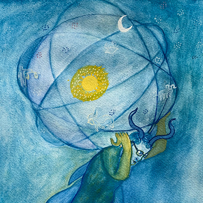 Portrait of Curtis as Atlas