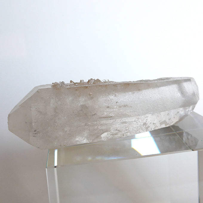 Diamantina DT Druzy Scepter Wand with Keystone Crystal