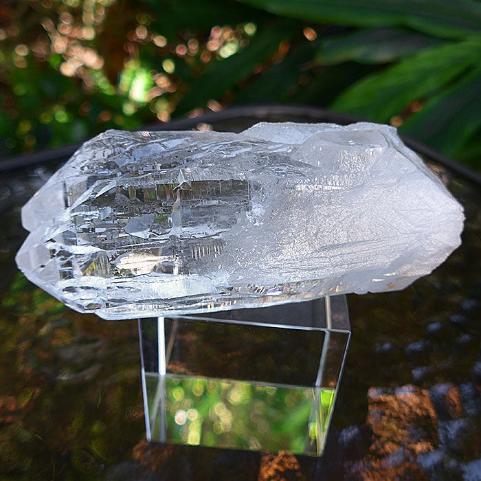 Diamantina Quartz Elestial Twin Wand