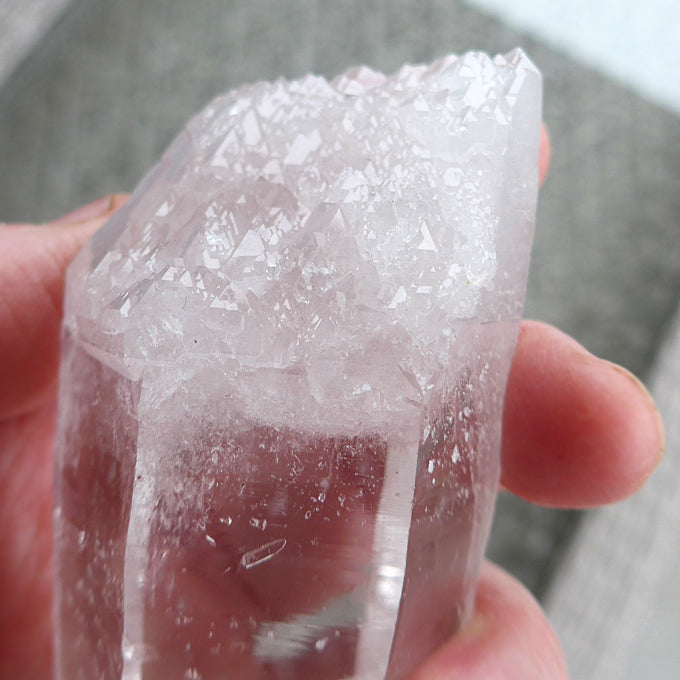 Clear Elestial ET Diamantina Quartz Point