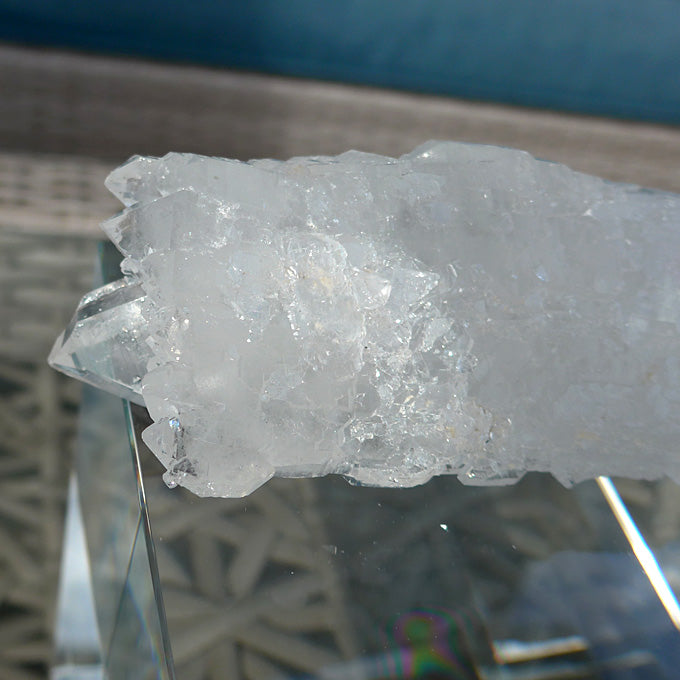 Druzy Diamantina DT Elestial ET Scepter with Keystone Crystals