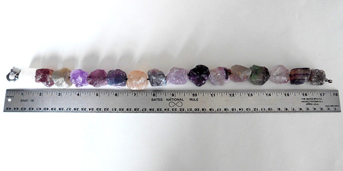 DRAMATIC PRICE DROP: Multicolored Kalan Fluorite Chunky Necklace