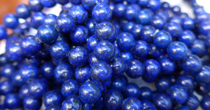 Deep Blue Lapis Power Beads