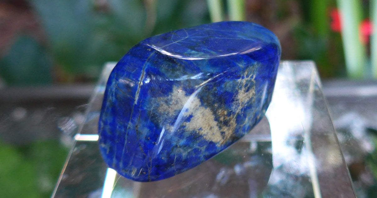 Lovely Polished Lapis Lozenge