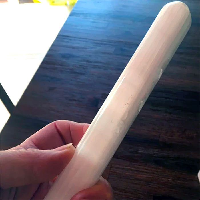 REDUCED TO MORE THAN HALF PRICE!! Selenite Massage Wand