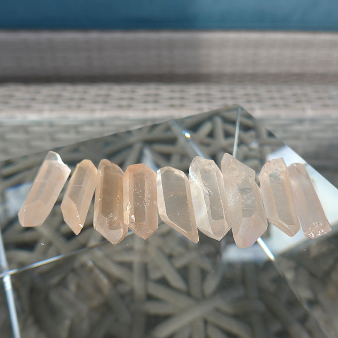 Pink Lemurian Medicine Bag Point