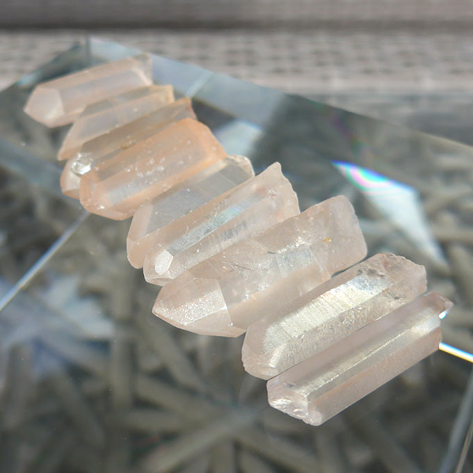 Pink Lemurian Medicine Bag Point