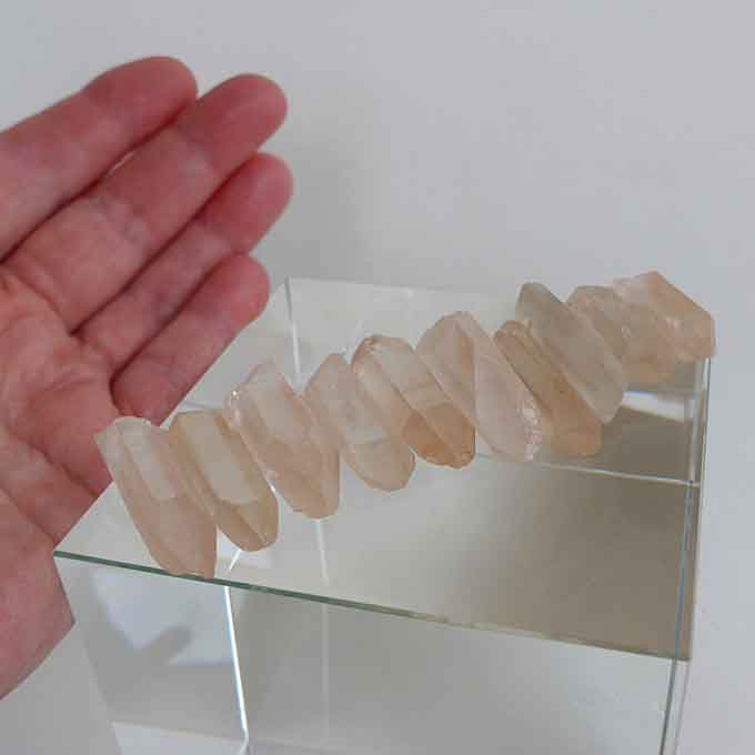 Nice Pink Lemurian Small Point