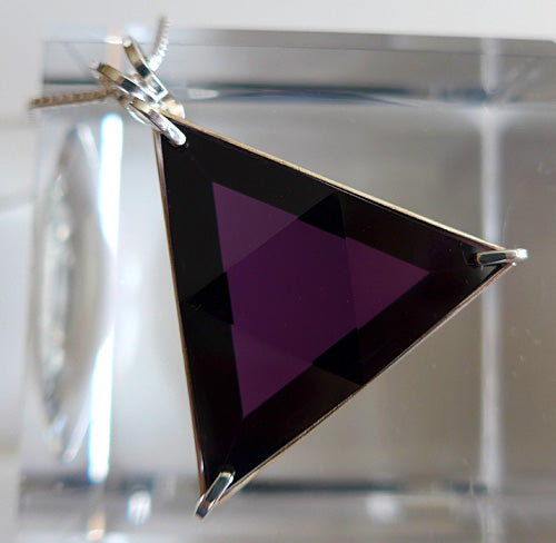 Siberian Purple Quartz Star of David