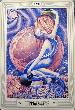 Siberian Blue Star of Venus with Blue Topaz