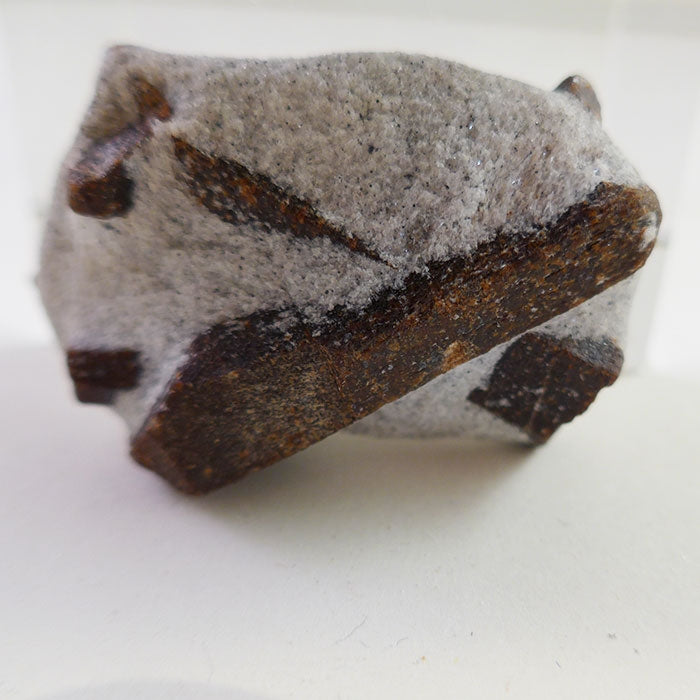 Sparkling St. Andrew's Staurolite Cross