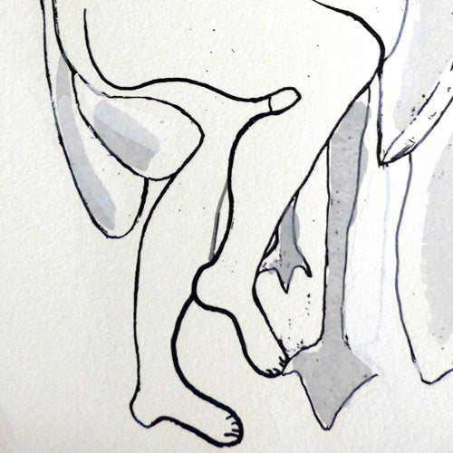 Leda and The Swan Artist Print