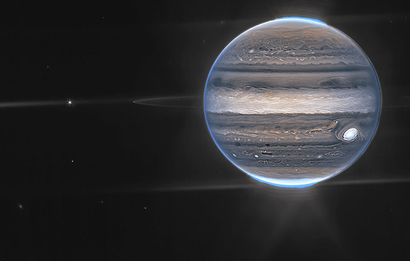 Jupiter, photo by Webb Telescope, Courtesy NASA