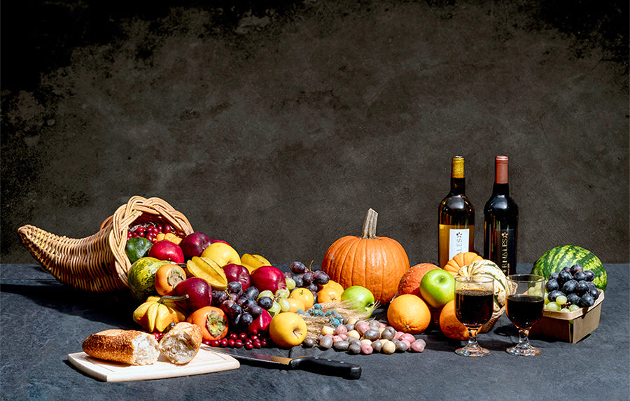 Thanksgiving Feast Still Life