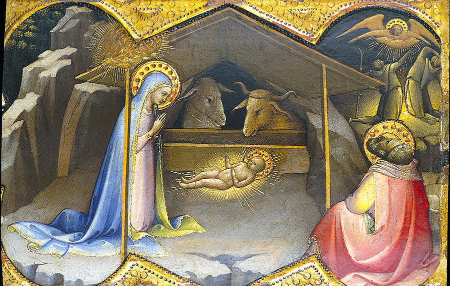 The Nativity, Painting by Lorenzo Monaco