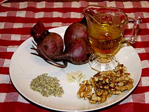 Roasted Beet & Pecan Salad