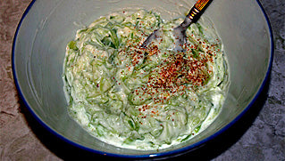 Cucumber Raita or What to Do With Too Many Cucumbers