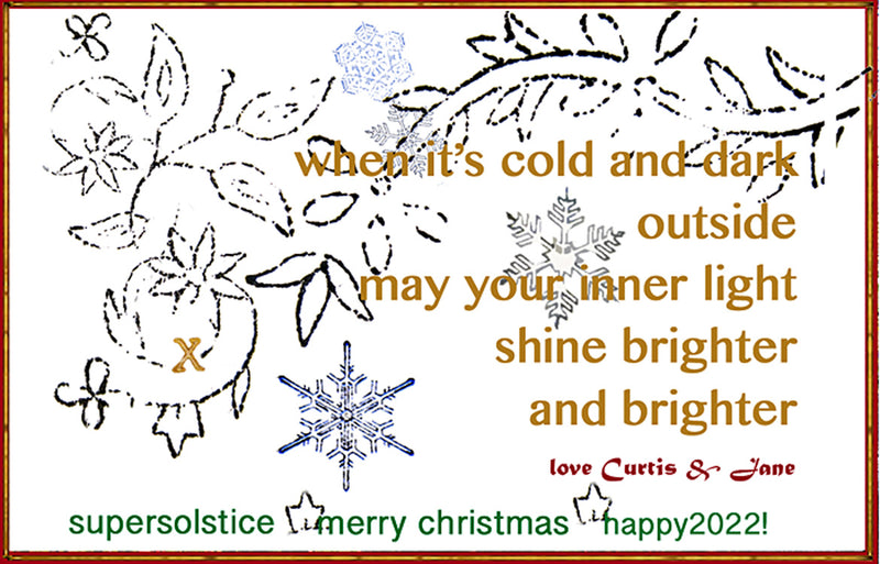 Super Solstice Merry Happy 2021 through 2022