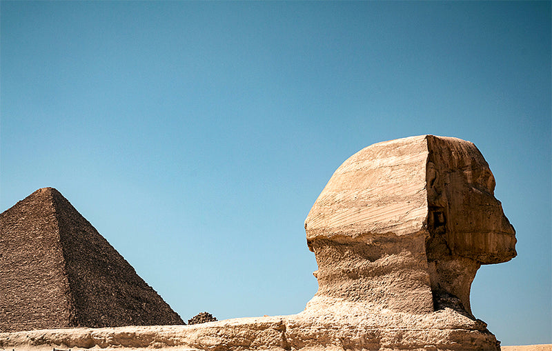 Great Pyramid and Sphinx, Photo by Kévin et Laurianne Langlais on Unsplash