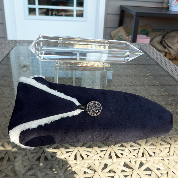 COLLECTOR'S ITEM: Long Slim 12 Gate 144 Facet Vogel Phi Crystal Wand by Ray Pinto