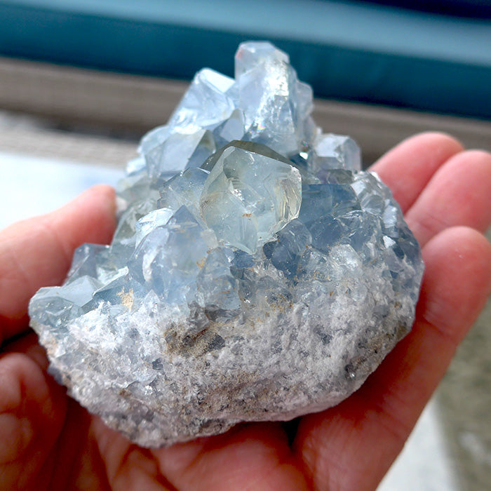 Lovely Celestite Druzy Specimen
