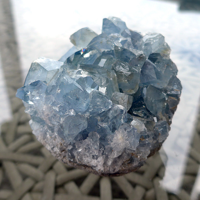 Lovely Celestite Druzy Specimen