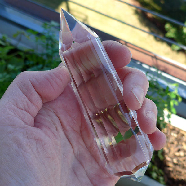Jumbo 14 Sided Vogel Phi Crystal Healing Wand