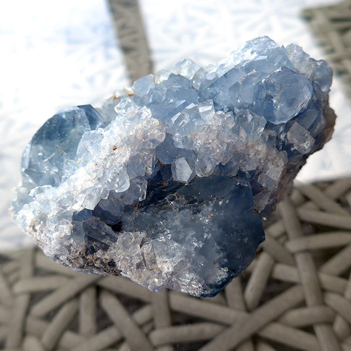 Sky Blue Celestite Cluster