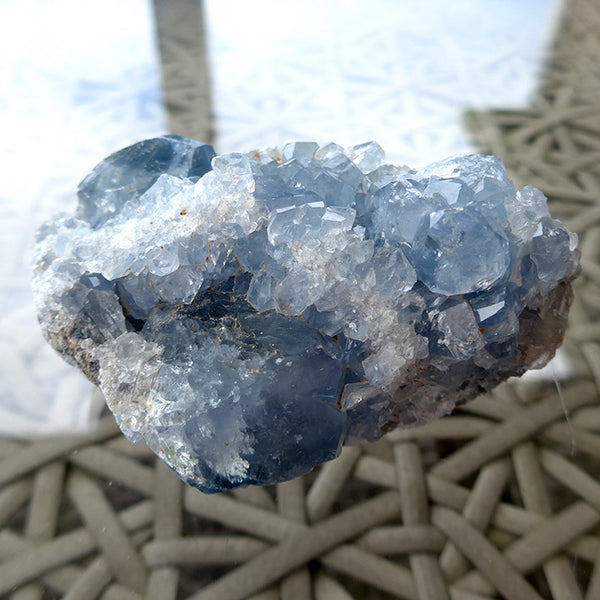 Sky Blue Celestite Cluster