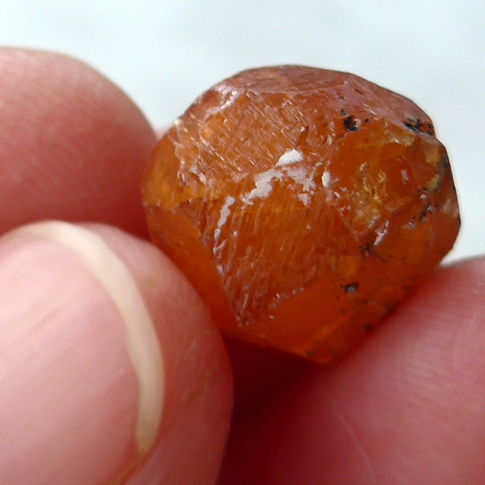 Glowing AAA Orange Spessartine Fire Garnet Gemstone