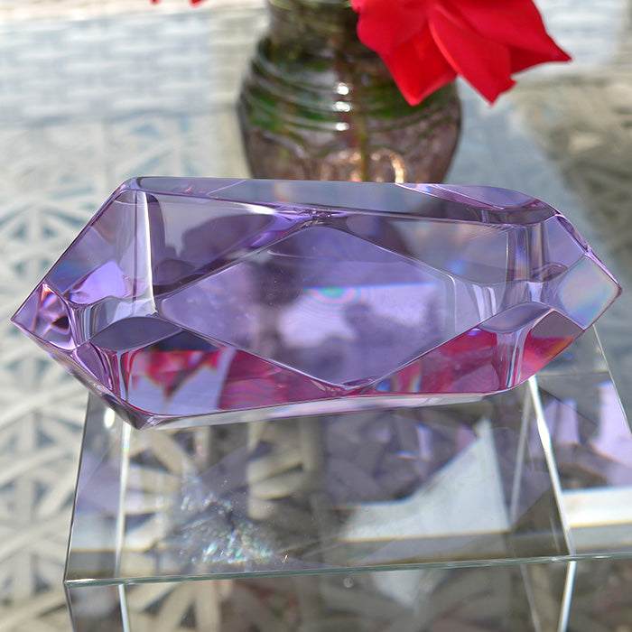 Lustrous Trichroic Lavender Quartz Infinite Energy Wand by Kings Amao