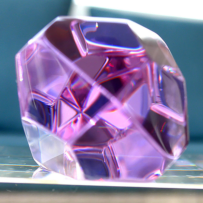 Lustrous Trichroic Lavender Quartz Infinite Energy Wand by Kings Amao