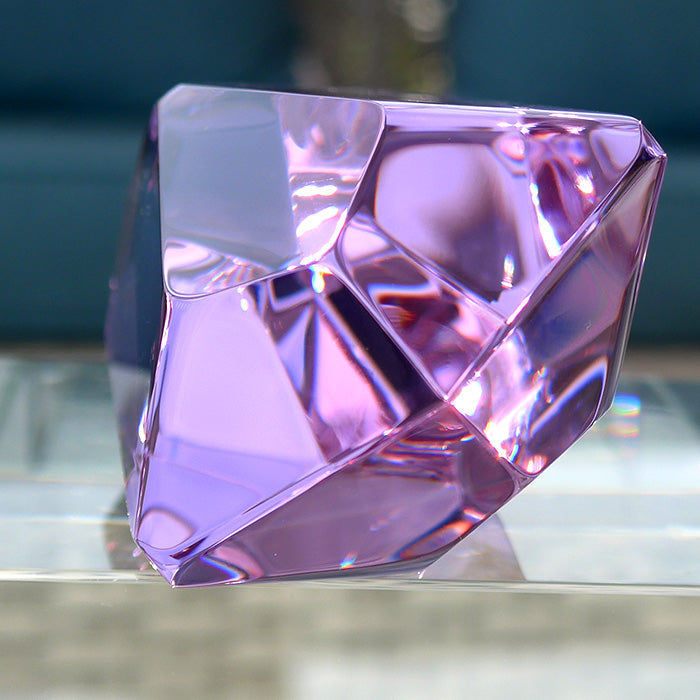 Lustrous Trichroic Lavender Quartz Infinite Energy Wand by Kings Amao