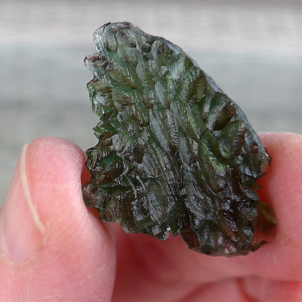 Translucent AAA Besednice Moldavite Specimen