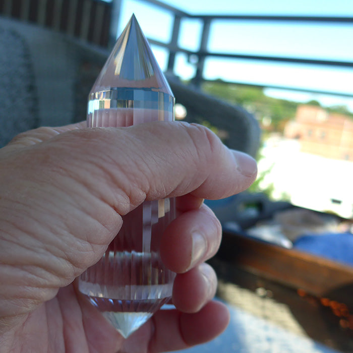 PRICE DROP: Small Brilliant 36 Sided Vogel Healing Wand
