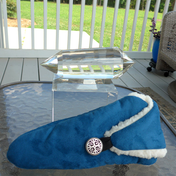 Translucent 64 Facet Himalayan Quartz Vogel Wand by David Zhuang with Phantom Veil