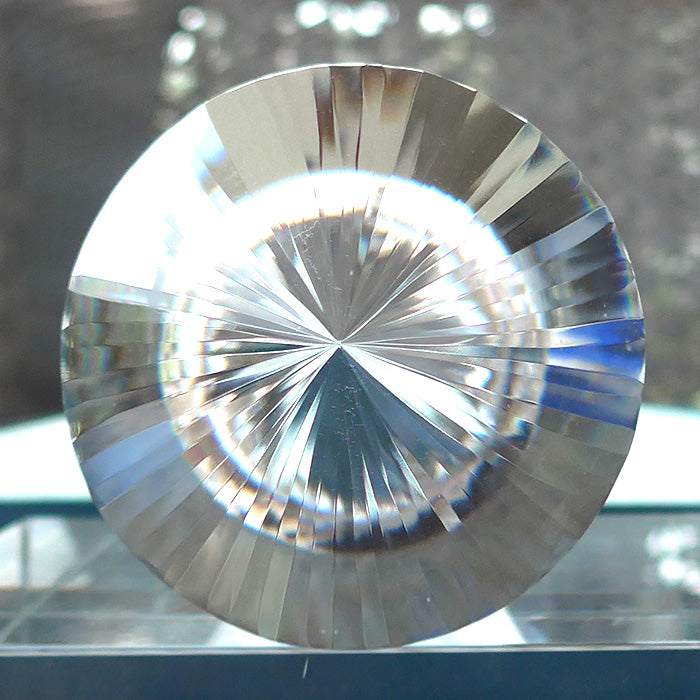 DOUBLE DISCOUNT: XTRA Large 64 Sided Himalayan Quartz Vogel Wand by David Zhuang