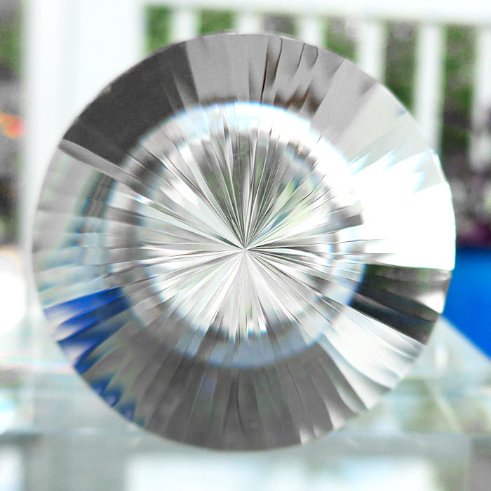 DOUBLE DISCOUNT: XTRA Large 64 Sided Himalayan Quartz Vogel Wand by David Zhuang