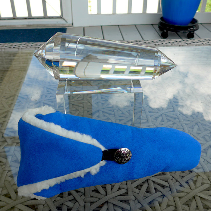 DOUBLE DISCOUNT: XTRA Large 64 Sided Himalayan Quartz Vogel Wand by David Zhuang