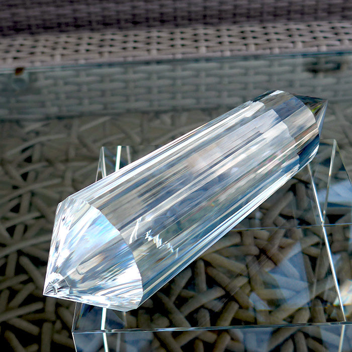 Octagonal 8 Gate 88 Facet Dream Vogel Healing Wand by Ray Pinto