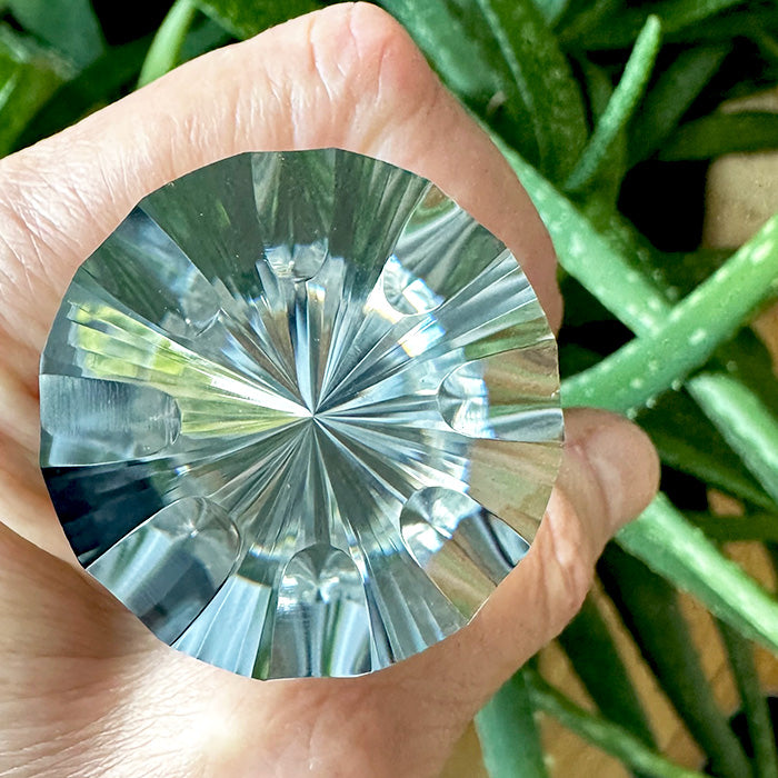 Octagonal 8 Gate 88 Facet Dream Vogel Healing Wand by Ray Pinto