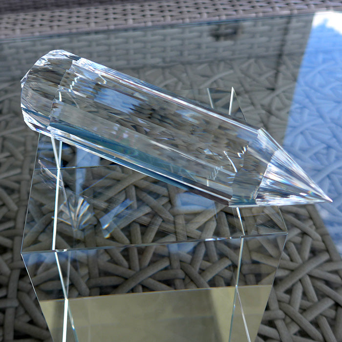 Octagonal 8 Gate 88 Facet Dream Vogel Healing Wand by Ray Pinto