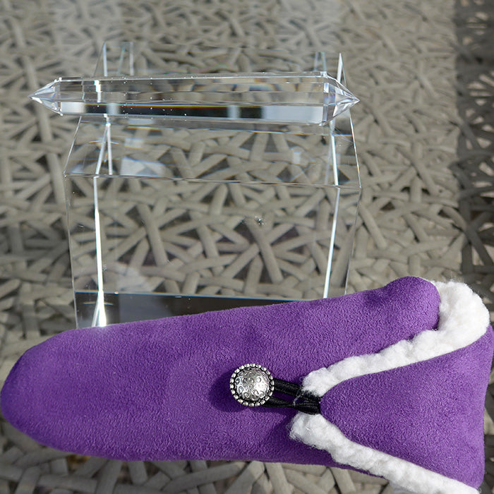 Long Slender Octagonal Himalayan Quartz Vogel Wand by David Zhuang