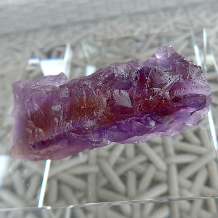 Rainbow Ametrine Wand with Natural Termination Tip