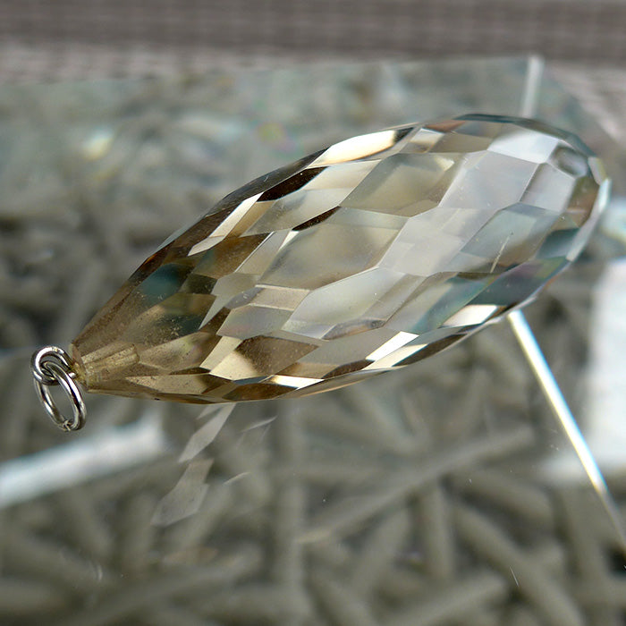 Beautiful Long Citrine Feng Shui Crystal by Brian Cook