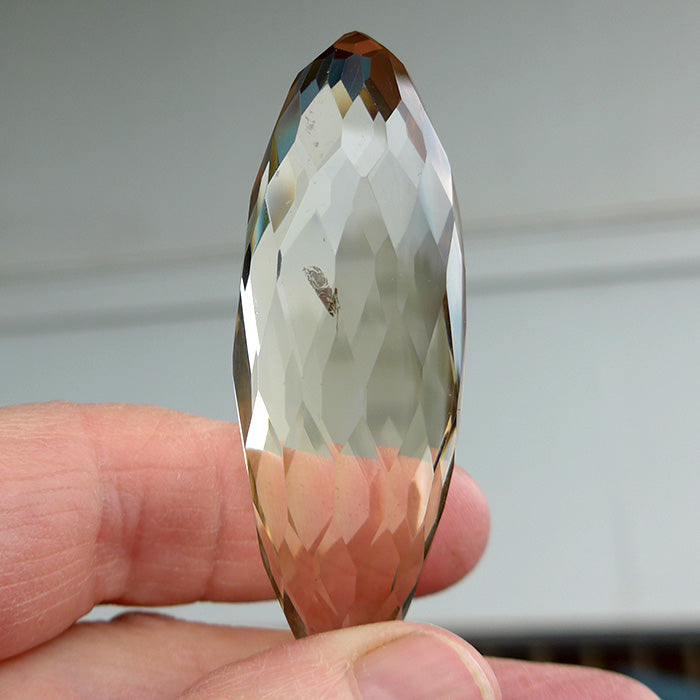 Beautiful Long Citrine Feng Shui Crystal by Brian Cook