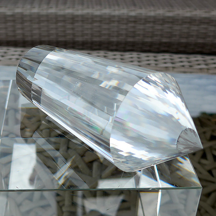 Brilliant 48 Facet Himalayan Quartz Vogel Wand by David Zhuang