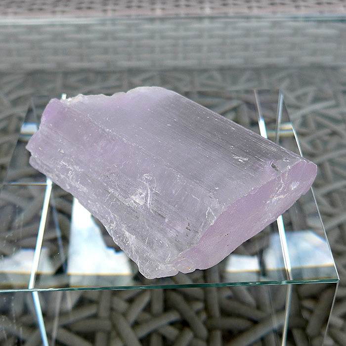 Huge Wide AAA Lavender Kunzite Rod